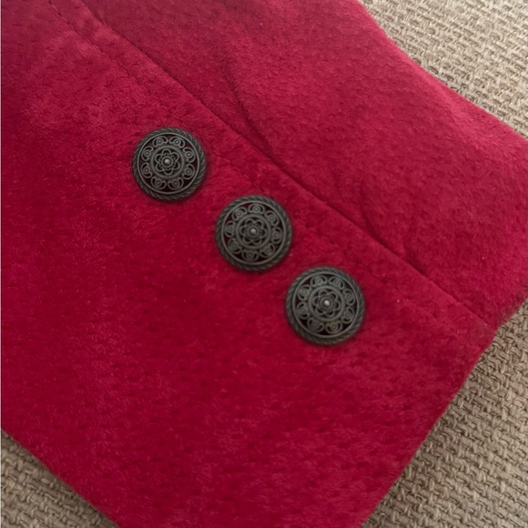 D&Co Genuine Leather Suede Jacket Fuchsia Pink Women’s Sz M Washable Chic - Picture 5 of 9